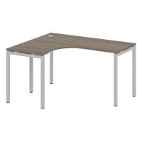 Стол криволинейный левый на П-обр. м/к Metal System Quattro 40БП.СА-3 (L)